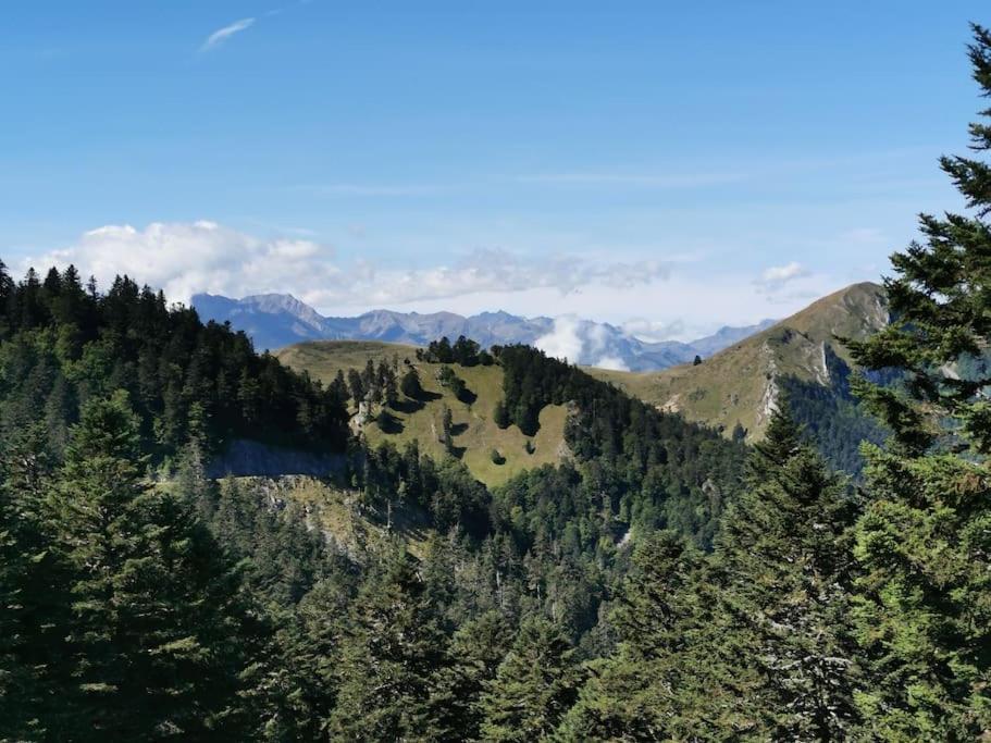 Cabane Dans Les Bois Avec Vue Sur Les Pyrenees Saint-Laurent-de-Neste Exterior foto